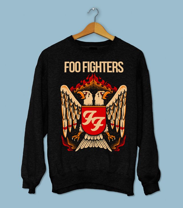 Camiseta Preta Banda Foo Fighters The Sky Turnê Brasil 2023 Bomber Rock -  Outros Moda e Acessórios - Magazine Luiza