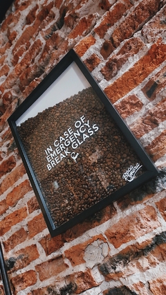 Cuadro granos de café 40x50