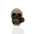 Caveira Decorativa Crânio Pequeno Rosa | Decoração Skull