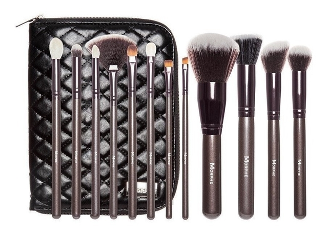 SET 503 BEAUTIFUL AND BRONZE MORPHE BRUSHES