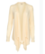 Cardigan de Pontas Modal - Creme