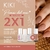 2X1 COMPRANDO: TOP COAT FAST DRY o TOP COAT MATTE o TOP COAT GLITTER = U CARE - COLOR TREATMENT (TODOS) DE REGALO