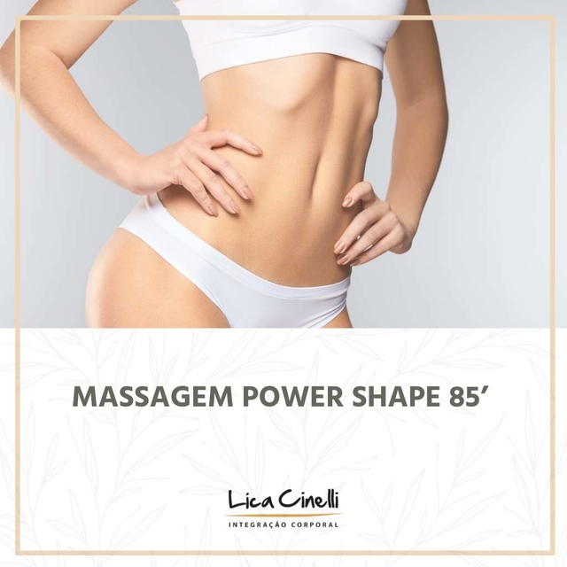 Massagem Power Shape 85' - Comprar em Lica Cinelli