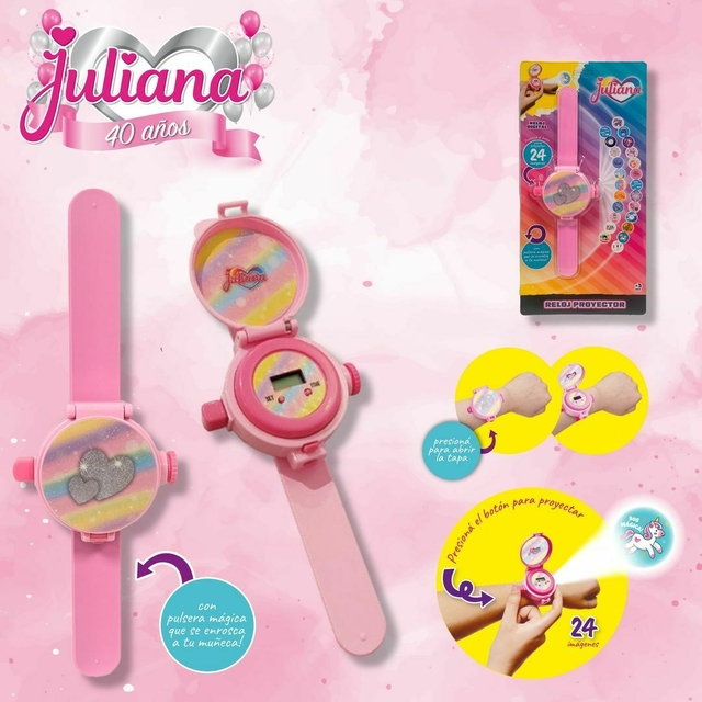 Reloj Proyector Juliana Imagenes y Estilo Unico