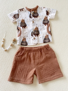 Conjunto de baby cotton-Art.200-1 - COCOMIEL BEBES