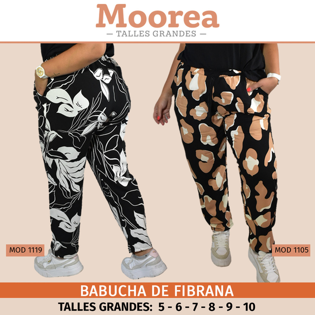 Pantalones de fibrana talles especiales hotsell