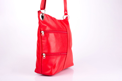 MC-902 de cuero vacuno color rojo para mujer - comprar online