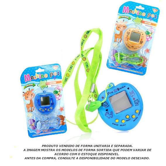 Bichinho Virtual Tamagotchi Pet Animais - Pirlimpimpim Brinquedos