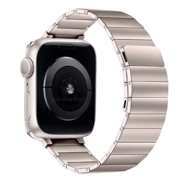 Pulseira Elos Aço Magnética Imantada Estelar Compatível Apple Watch