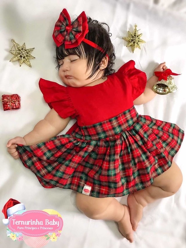 Vestidinho hotsell xadrez infantil