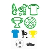 Cortador Kit Futebol Campeonato - 5Cm