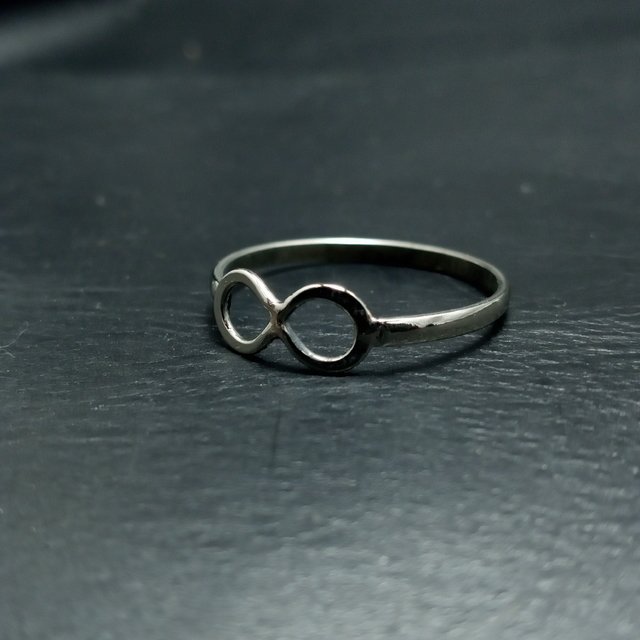 Anillo Alpaca Infinito