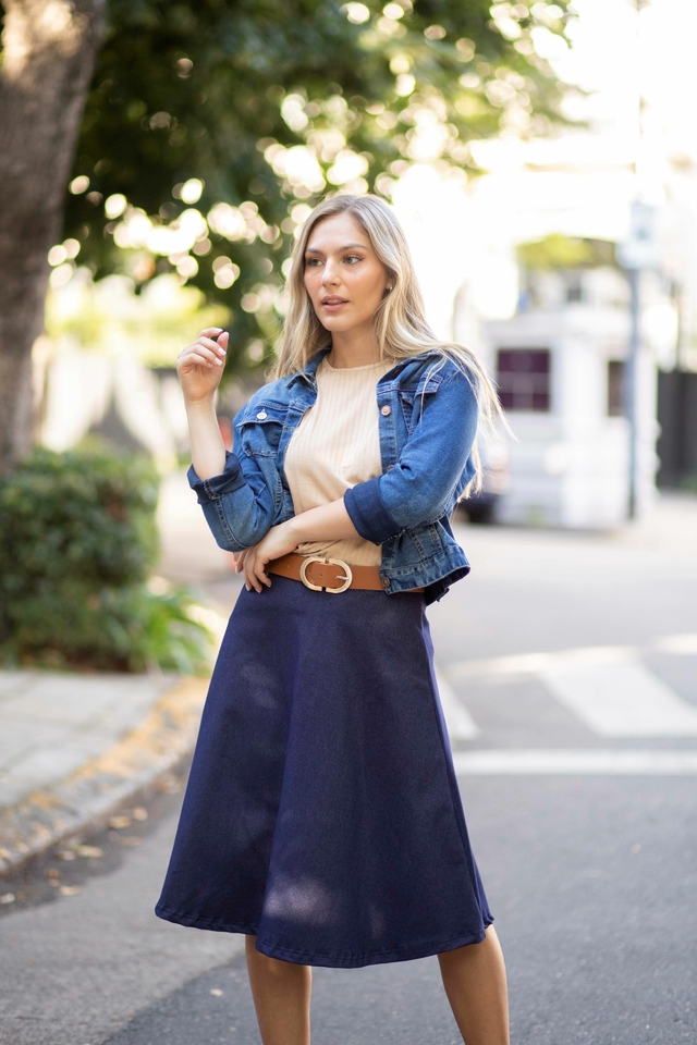 Remeras de jeans mujer cheap