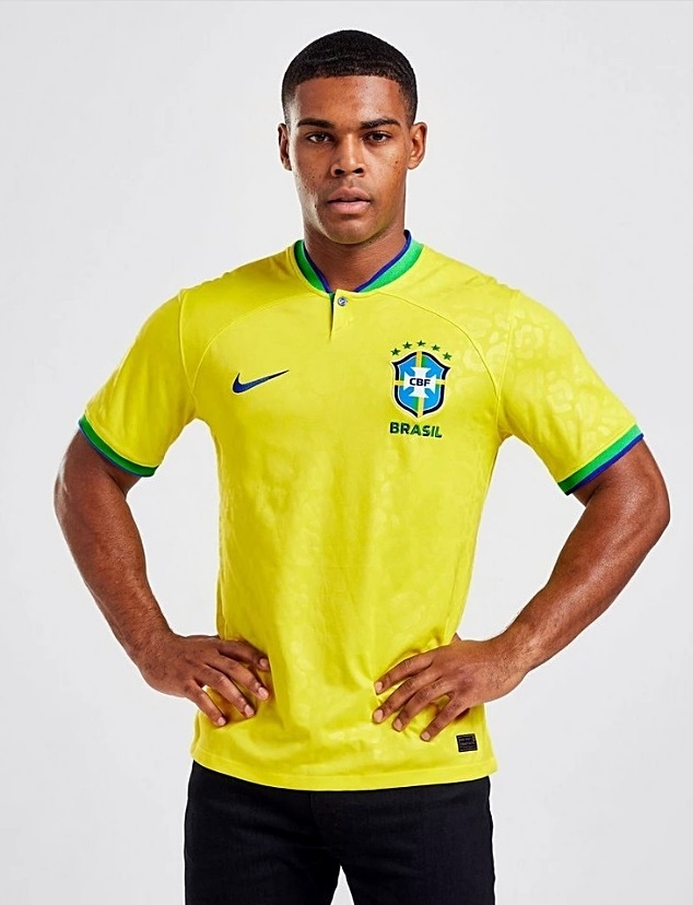 Camisa Brasil I 2022/2023 Torcedor Nike Masculina Copa do Mundo