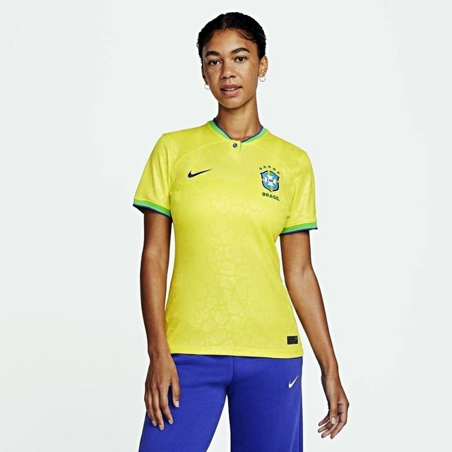 Camisa Brasil Feminina Copa do Mundo Oferta do Mês