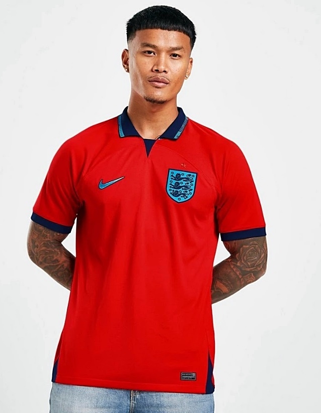 Camisa Inglaterra II 2022/2023 Torcedor Nike Masculina Copa do Mundo