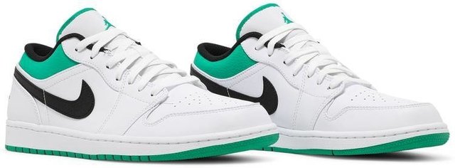Green white cheap air jordan 1