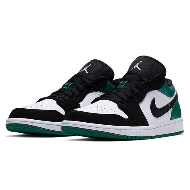T nis Air Jordan 1 Low Mystc Green