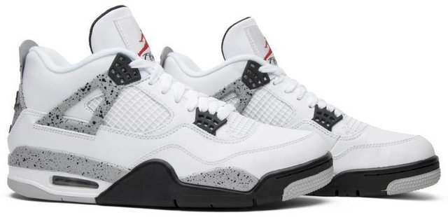 T nis Air Jordan 4 Retro OG White Cement 2016