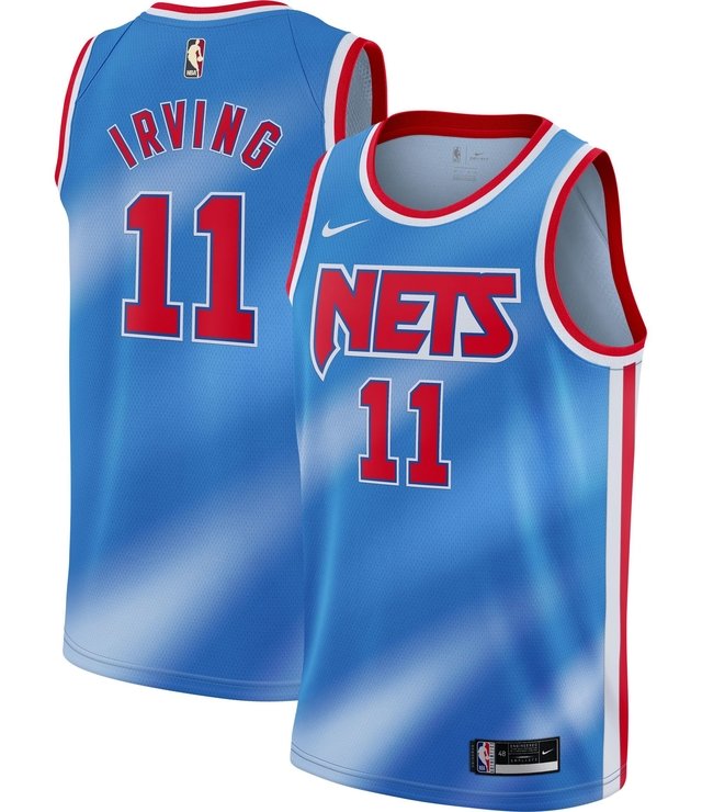 Regata NBA Nike Swingman - Brooklyn Nets Azul - Irving #11 - 20/21