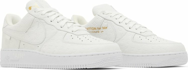 Nike Air Force 1 x Louis Vuitton 'Triple White