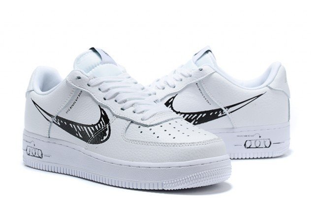 Air force 1 2024 white black low