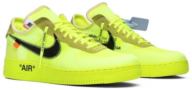 Tênis OFF-WHITE x Air Force 1 Low 'Volt'