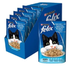 Caja Felix Classic Con Pescado Blanco 15x85grs (1.275kg) gato adulto
