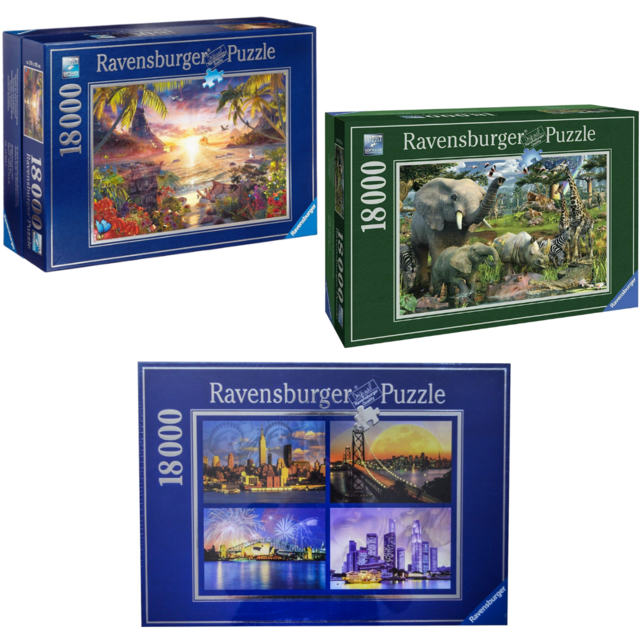 PUZZLE RAVENSBURGER 18000 PIEZAS Jugueteria Aladino
