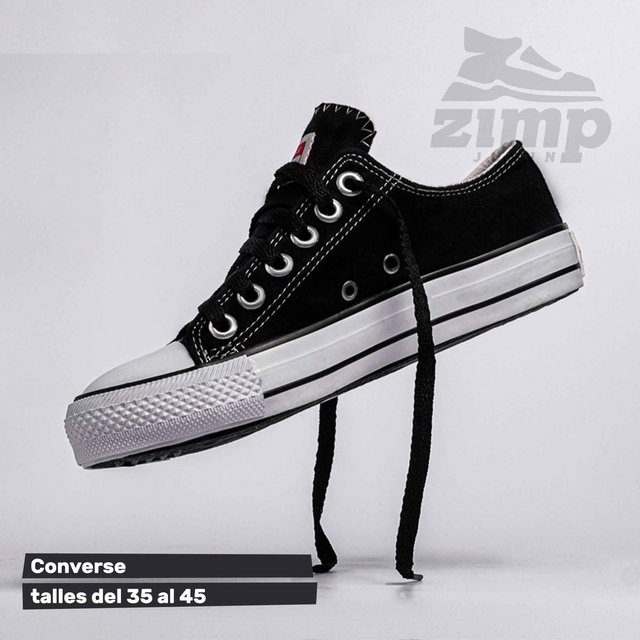 Converse negras - Zapatillas Importadas Junin