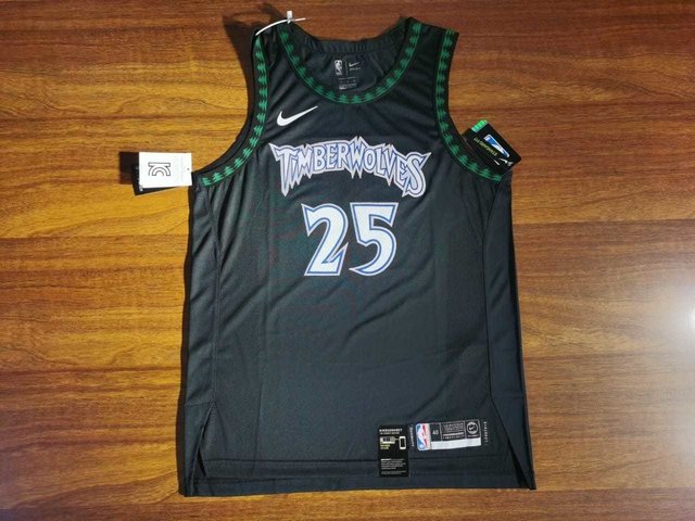 DERRICK ROSE 25 MINNESOTA WOLVES TEMP 2020 EDITION AUTHENTIC