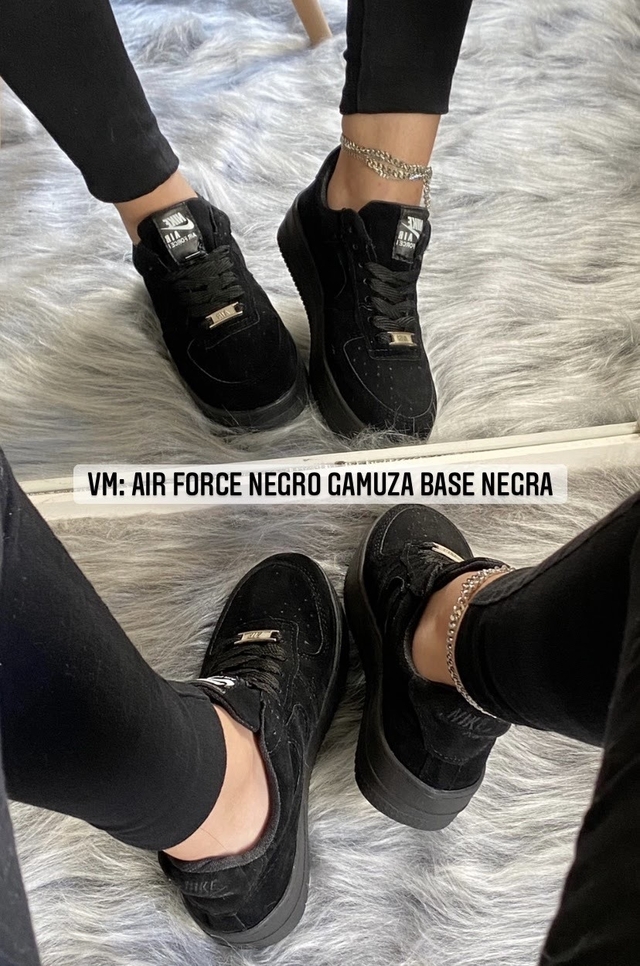 Nike air force mujer gamuza best sale