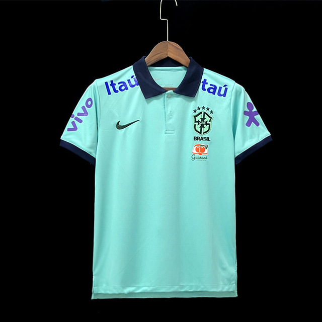 Camisa Polo Brasil Green Masc. - 2022/23 - HG Store 98