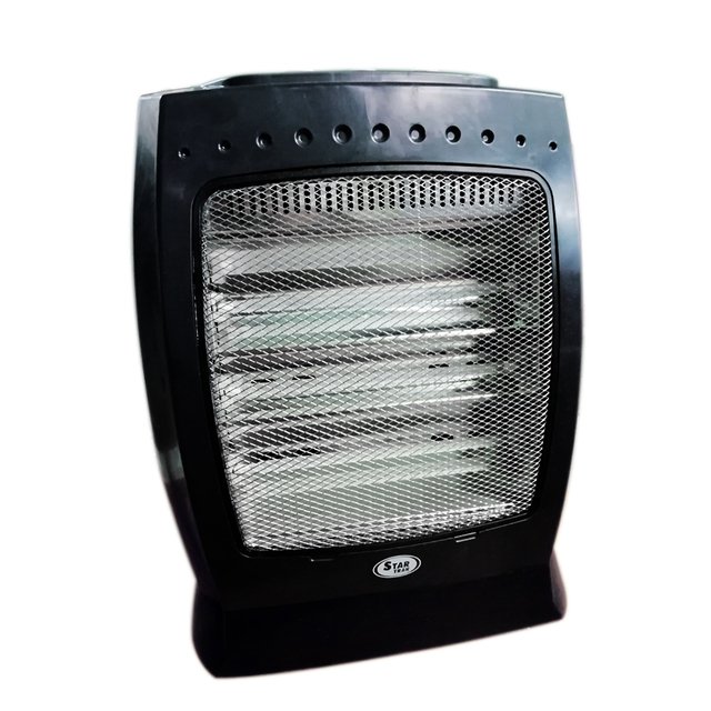 Estufa Halogena 3 Velas Giratoria Star Trak 1200w