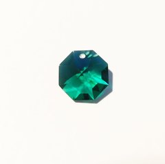 SW-112- Castanha c/ 1 furo Swarovski 10 unidades - Emerald