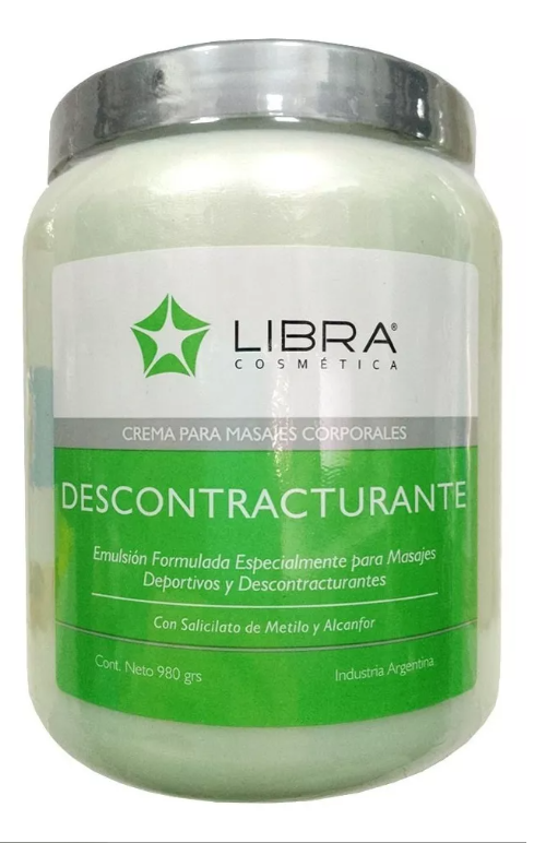 Crema para masajes descontracturantes 980gr