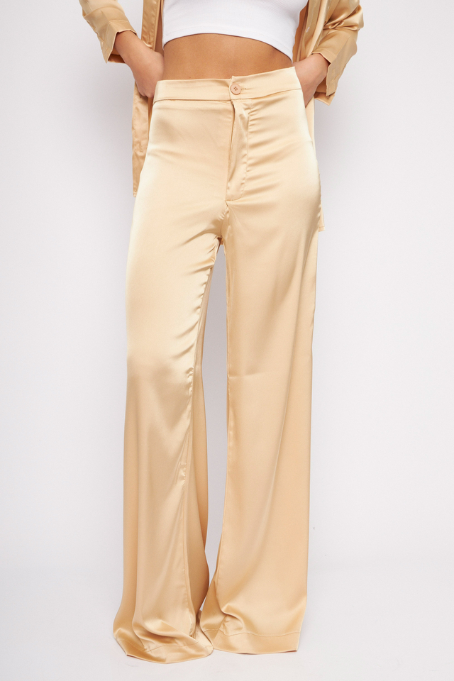 Pantalon de raso mujer new arrivals