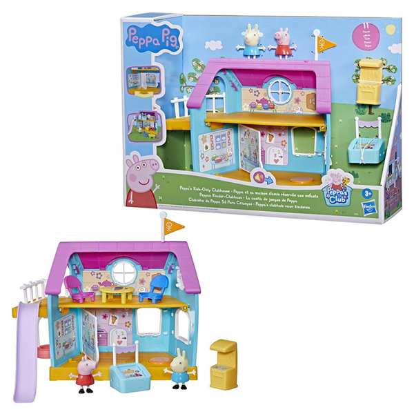 Playset e Mini Figuras - Peppa Pig - Casa da Peppa - Diversão