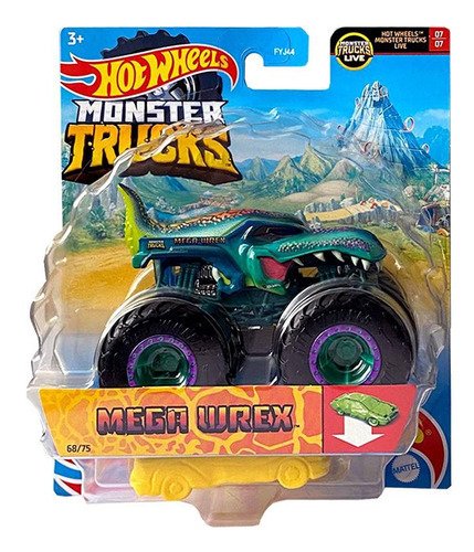 Carrinho Hot Wheels Monster Trucks Mattel Sortido 2 un.