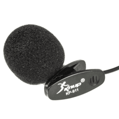 Microfone De Lapela P2 Com Adaptador P3 Smartphone Celular - loja online