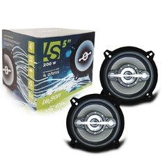 Par Alto Falante 5 Polegadas Quadriaxial Leson Ls5 200W 4 Oh