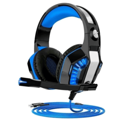Fone Headset Gamer Pc Ps4 Xbox One Leds Usb P2 7.1 Surround