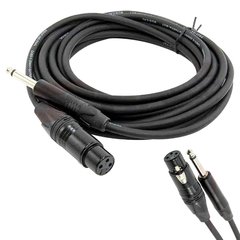 Cabo Para Microfone P10 /xlr Balanceado Pro Series Mxt 4,57m