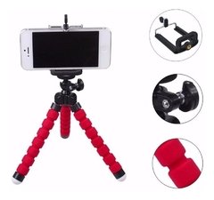 Kit 100 Mini Tripé Flexível Octopus Suporte Celular Cameras - Orion eShop | Informatica, Automotivo, Microfones