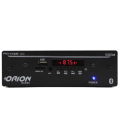Kit Som Ambiente Pro Home 120w + 6 Caixas Parede Pretas 55w - Orion eShop | Informatica, Automotivo, Microfones