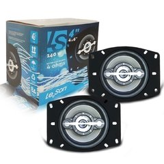 Par Alto Falante 4x6 Polegadas Quadriaxial Leson Ls4x6 140W