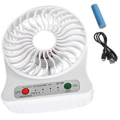 Imagem do Mini Ventilador Portátil Recarregável Usb 3 Velocidades