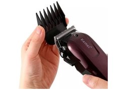 Imagem do Máquina Cortar Cabelo Profissional Sem Fio Kemei Km-2600