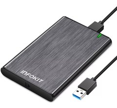 Case Hd Ssd Externo Note Sata 2.5 Usb 3.0 Gaveta Hd 5 Gbps