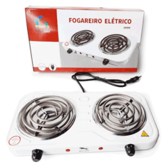 FOGAREIRO ELÉTRICO 2 BOCAS 2000W FU3009A ( COR E VOLTAGEM)